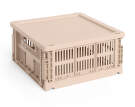 Plastové veko Colour Crate Cube/Square M, powder
