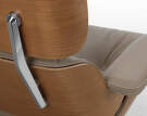 Kreslo Eames Lounge Chair Cherry, Leather Natural F78 dark sand