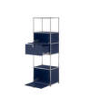 Policová sestava USM Haller M52, steel blue-2