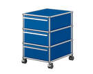 Zásuvkový kontejner na kolečkách USM Haller M26, gentian blue-1