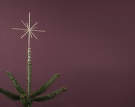 Ozdoba (hviezda) na špičku vianočného stromčeka