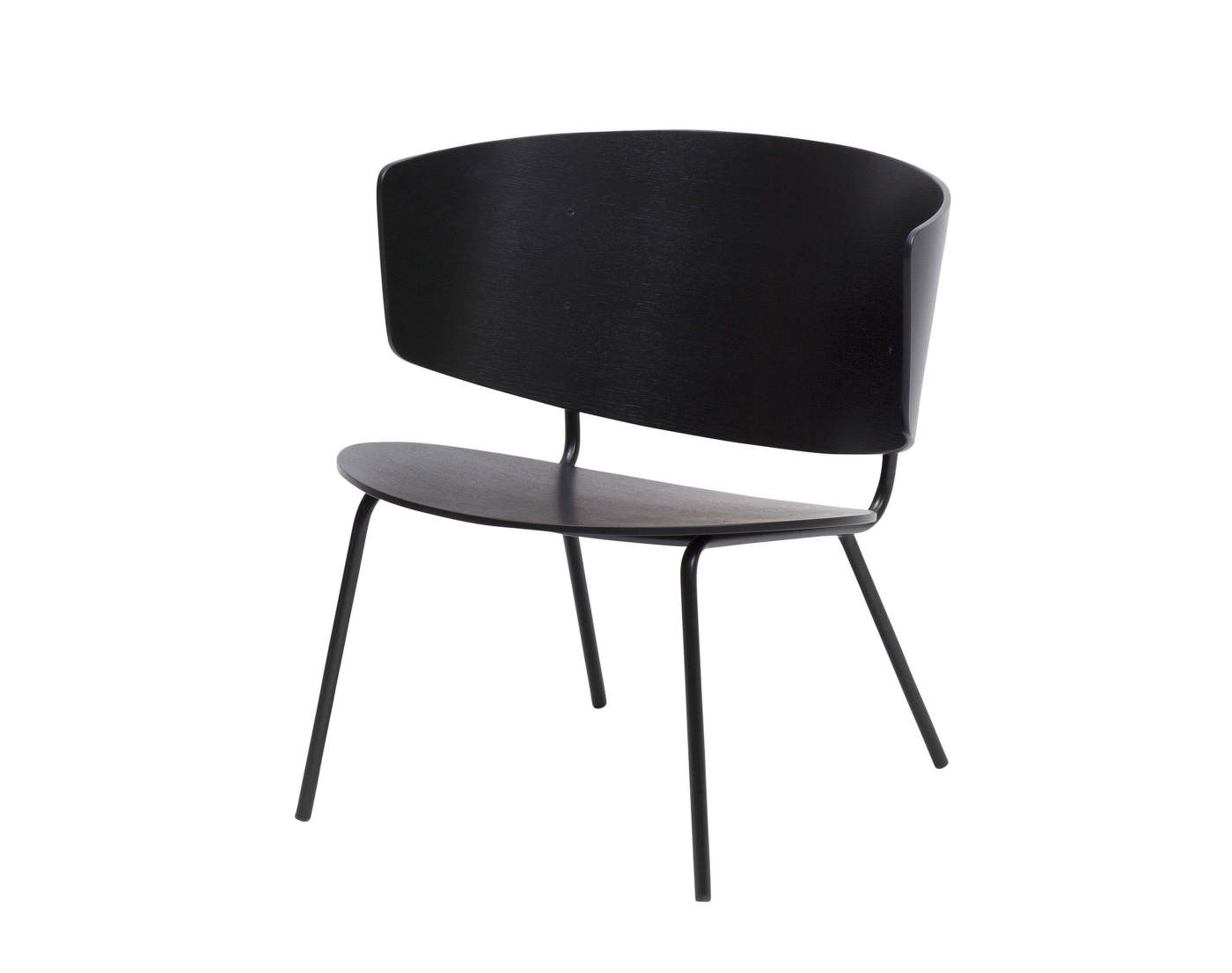 Stolička Herman Lounge Chair, black | DesignVille