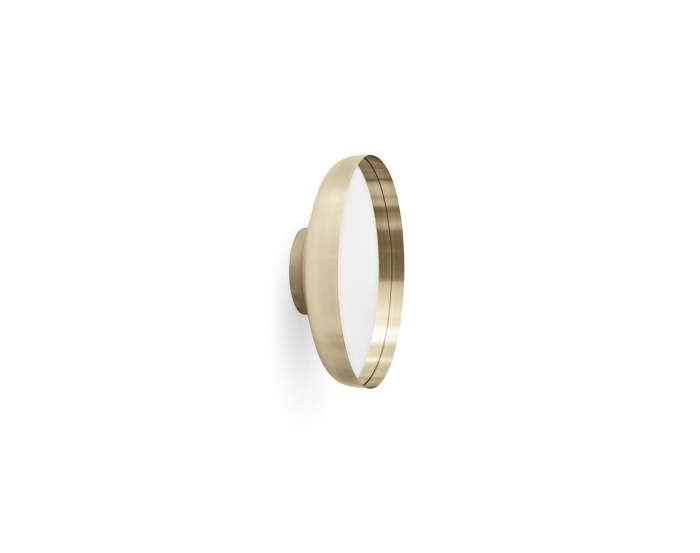 Zrkadlo Darkly small, brushed brass