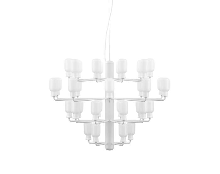 Luster Amp Chandelier Large, white