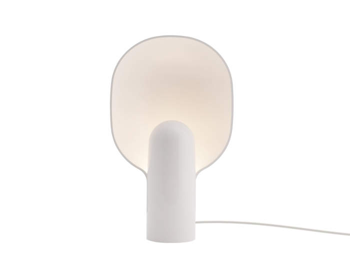 Ware Table Lamp, Milk White Acrylic