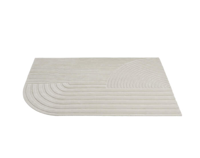 Relevo Rug 170x240, Off-white