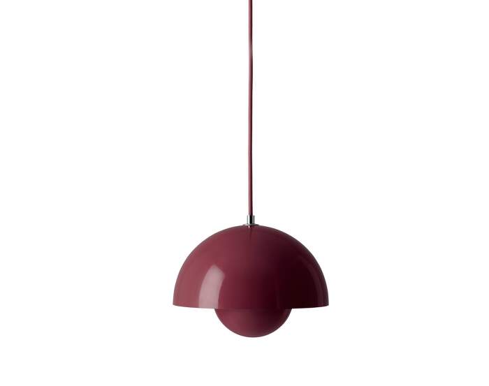 Flowerpot VP1, dark plum