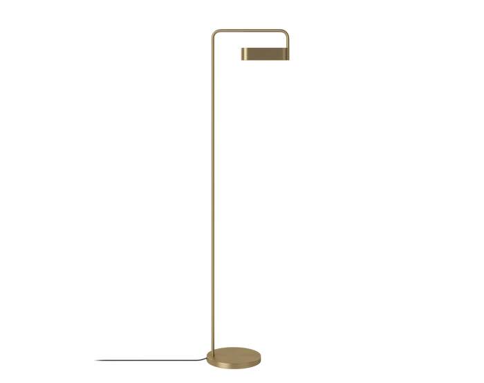 Scribe Floor Lamp, matt brass