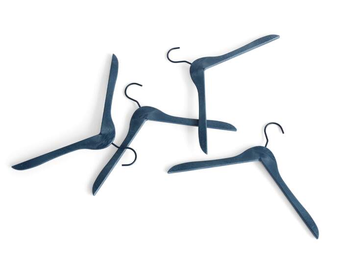 Coat Hanger set 4 ks, deep blue