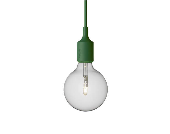Závěsná lampa E27 zelená