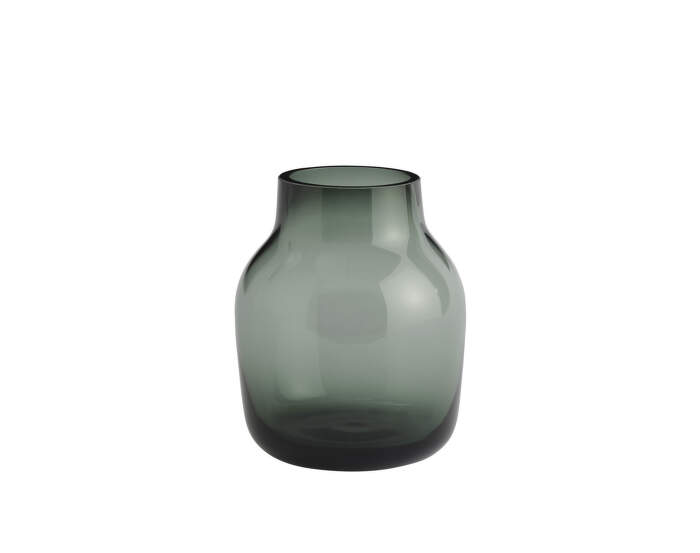 vaza-Silent Vase 11, dark green