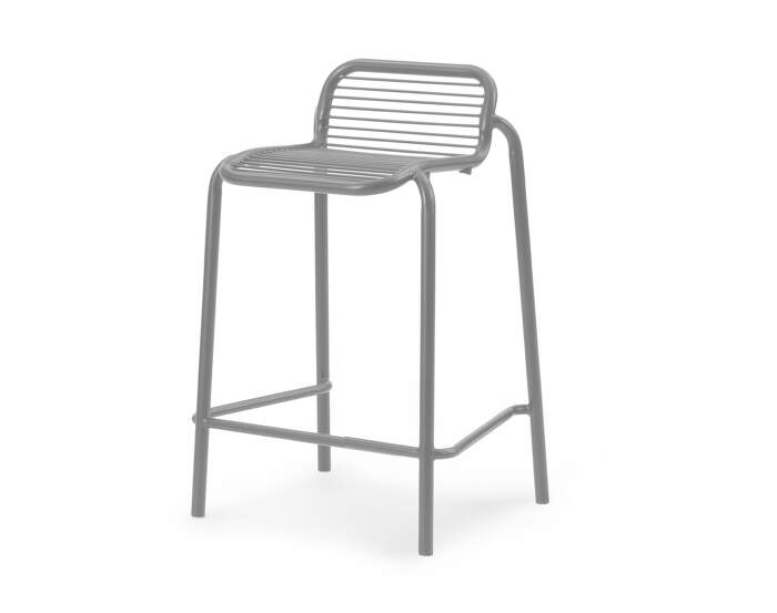 stolicka-Vig Barstool 65 cm, grey