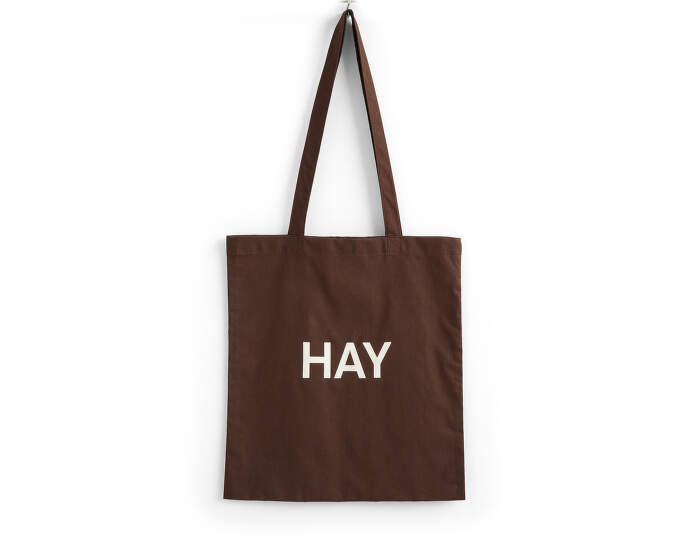 taska-HAY Tote Bag, dark brown