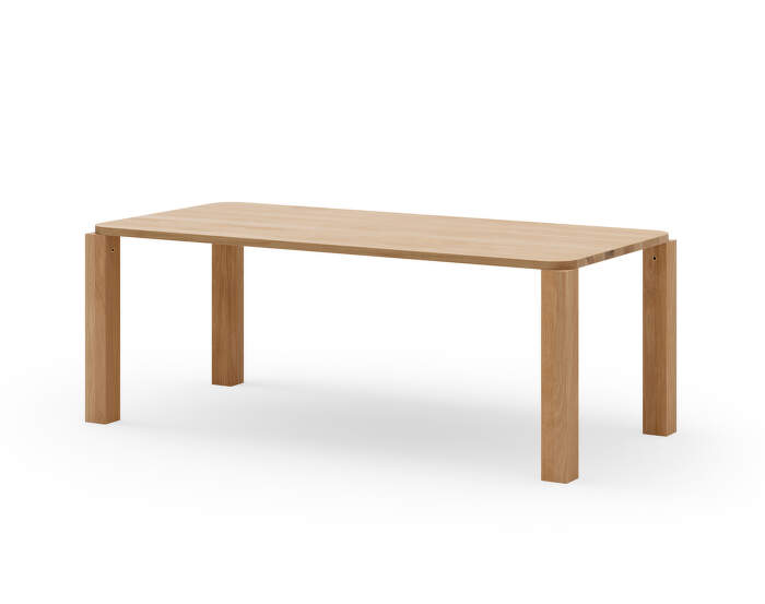 stul-Atlas Dining Table 200x95, natural oak