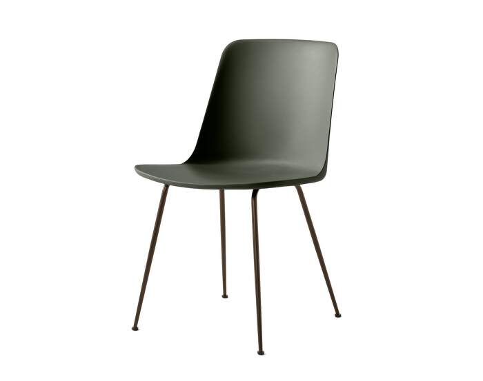 stolicka Rely HW6 Chair, bronzed/bronze green