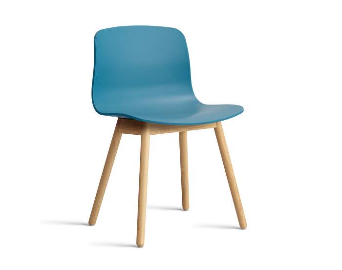 zidle-AAC 12 Chair Oak, azure blue