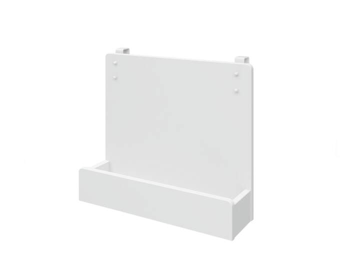 policka-Click-on Book Shelf, white