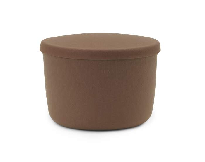 pouf-Hide Storage Pouf Small, brown