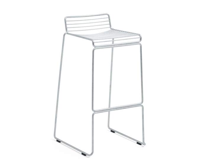 stolicka-Hee Bar Stool High, hot galvanised