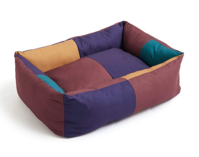 pelech-HAY Dogs Bed L, burgundy/green