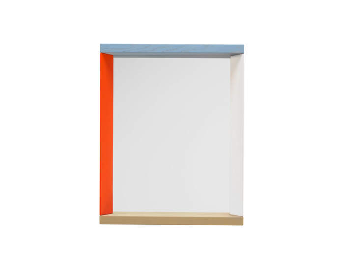 Zrkadlo Colour Frame Small, blue/orange