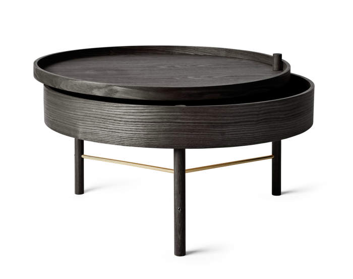 Turning Table, Black Ash
