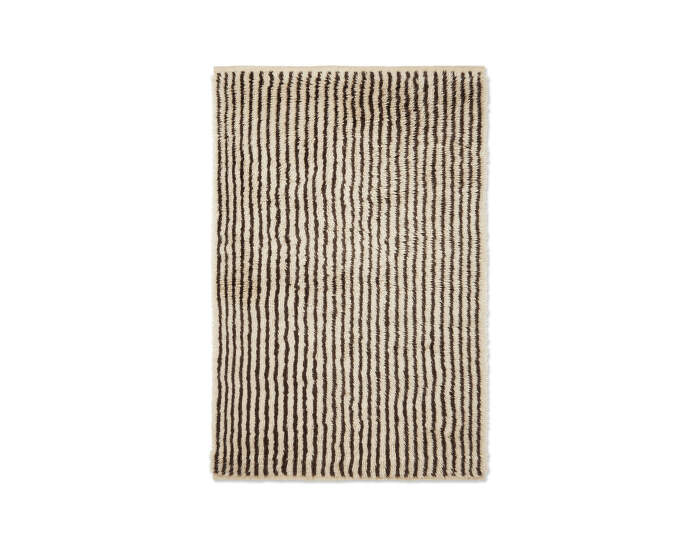 Koberec Kami Knotted 120x180, off-white/coffee