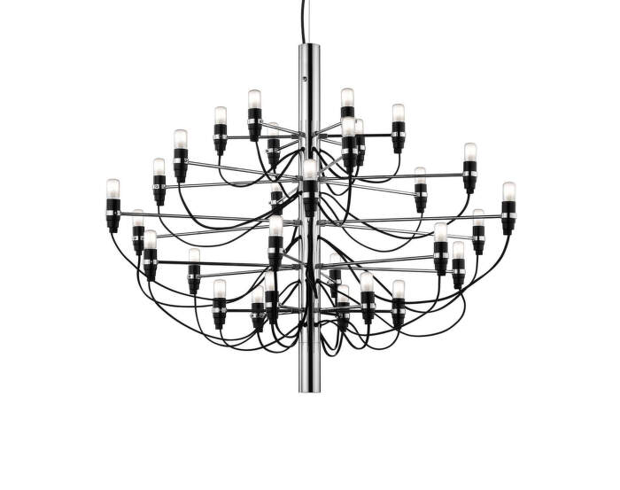 Luster 2097/30 Clear Bulbs, chrome