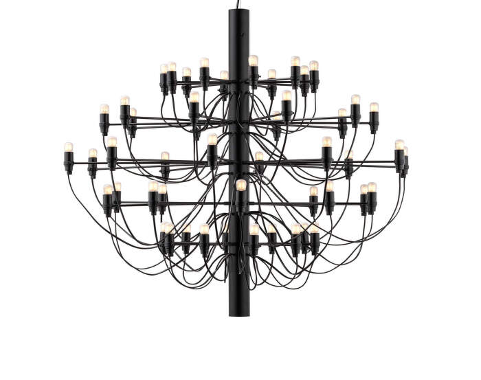 Luster 2097/50 Frosted Bulbs, matte black