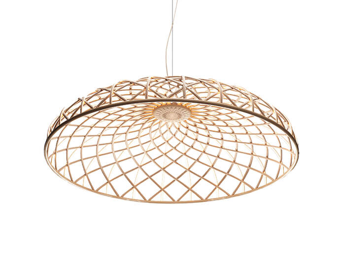 Závesné svietidlo Skynest, almond