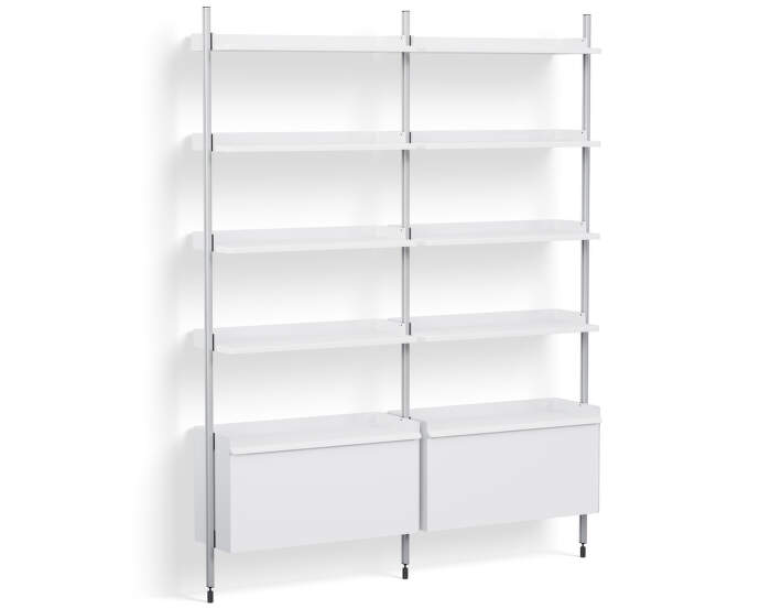 Policový systém Pier kombinácia 122, white