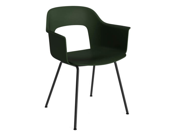 Jedálenská stolička Layout 211, black/bottle green