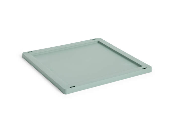 Plastové veko Colour Crate Cube/Square M, sage green