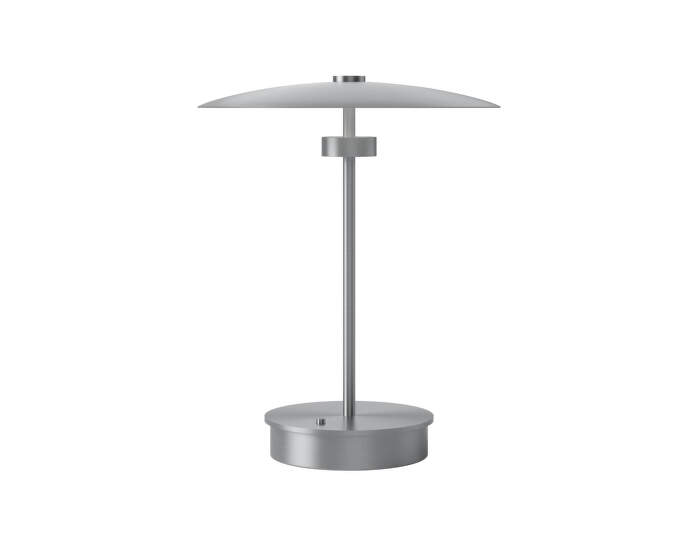 Prenosná lampa Reflection, matt brushed aluminium