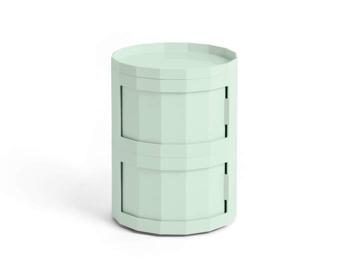 Úložný stolík Facet Cabinet 20, soft mint