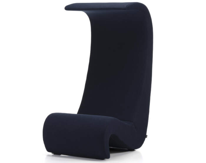 Kreslo Amoebe Highback, dark blue