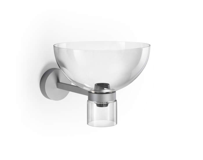 Nástenná lampa Nocturne Bowl, silver