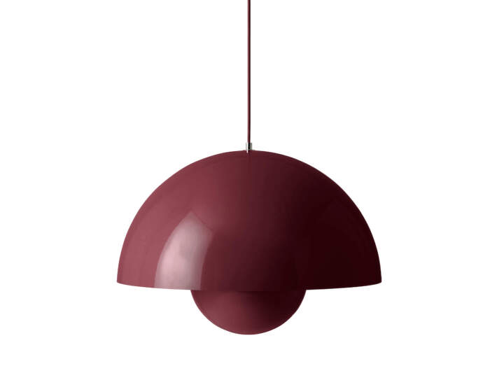 Závěsná lampa Flowerpot VP2, dark plum