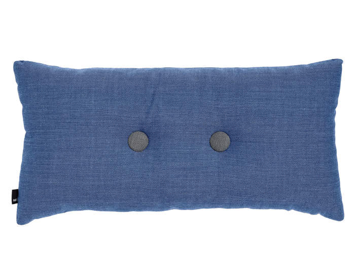 Cushion 2 Dots Surface Denim