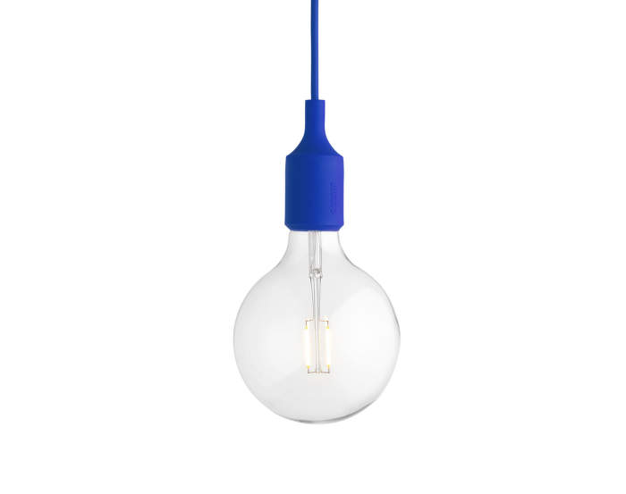 Závesná LED lampa Muuto E27, blue