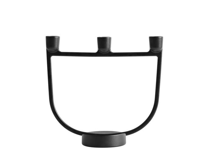 Svietnik Open Candelabra, black