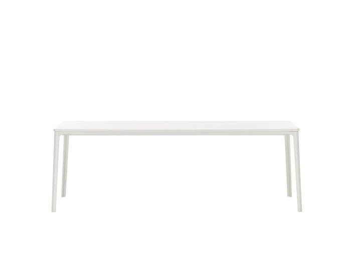 Plate-dining-table-100x220-white-white