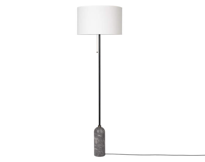 Gravity-floor-lamp-grey-marble-white-shade