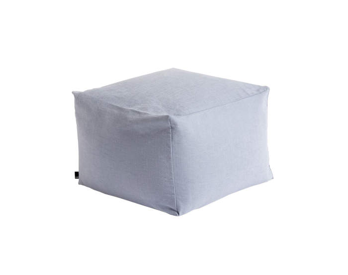 Pouf, soft blue