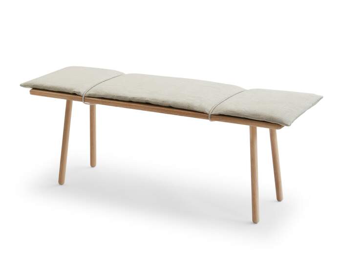 lavica Georg Bench, linen / oak