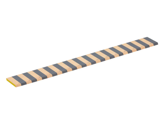 Dřevěné pravítko, typ E, 30cm