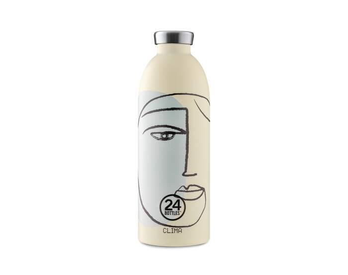 flasa Clima Bottle 0.85l, white calypso