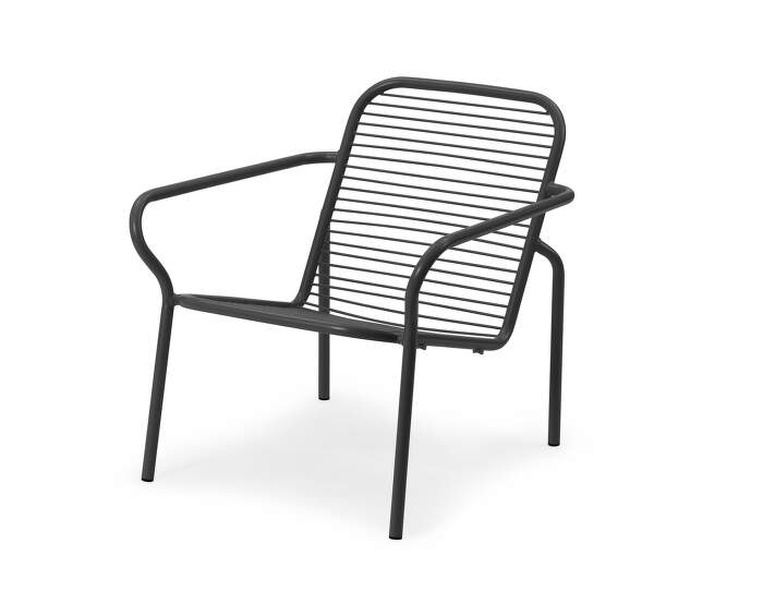 kreslo-Vig Lounge Chair, black