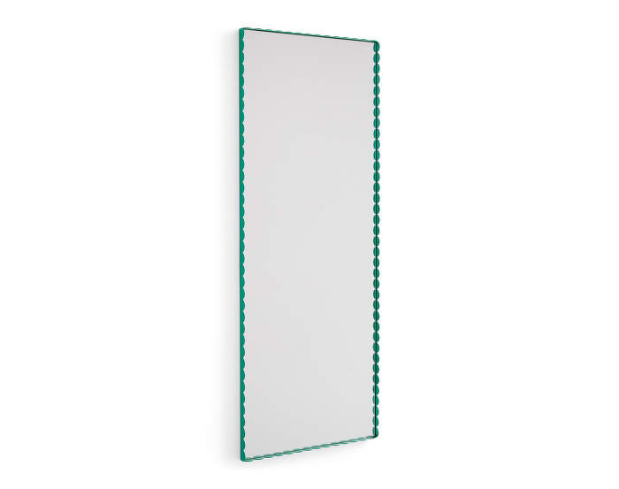 zrkadlo-Arcs Mirror Rectangle M, green