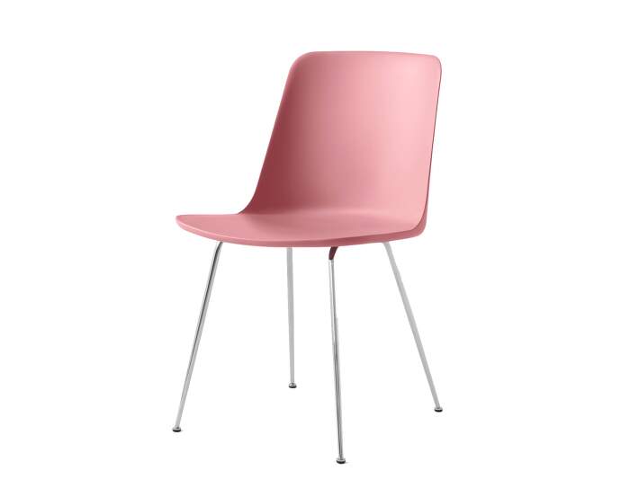 zidle-Rely HW6 Chair, chrome/soft pink